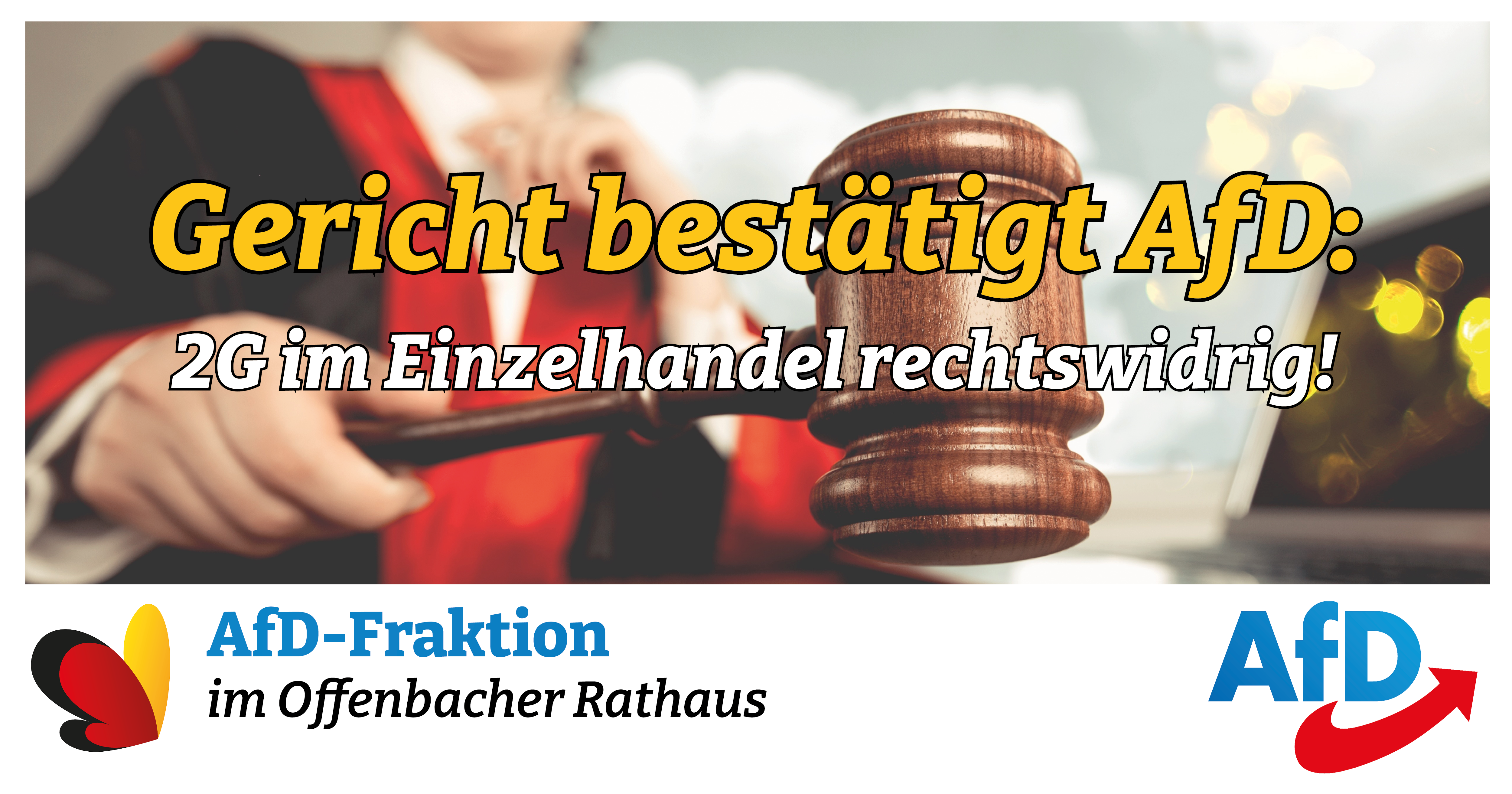 You are currently viewing Oberverwaltungsgerichtshof Niedersachsen bestätigt AfD: 2G im Einzelhandel ist rechtswidrig und verletzt Gleichheitsgrundsatz