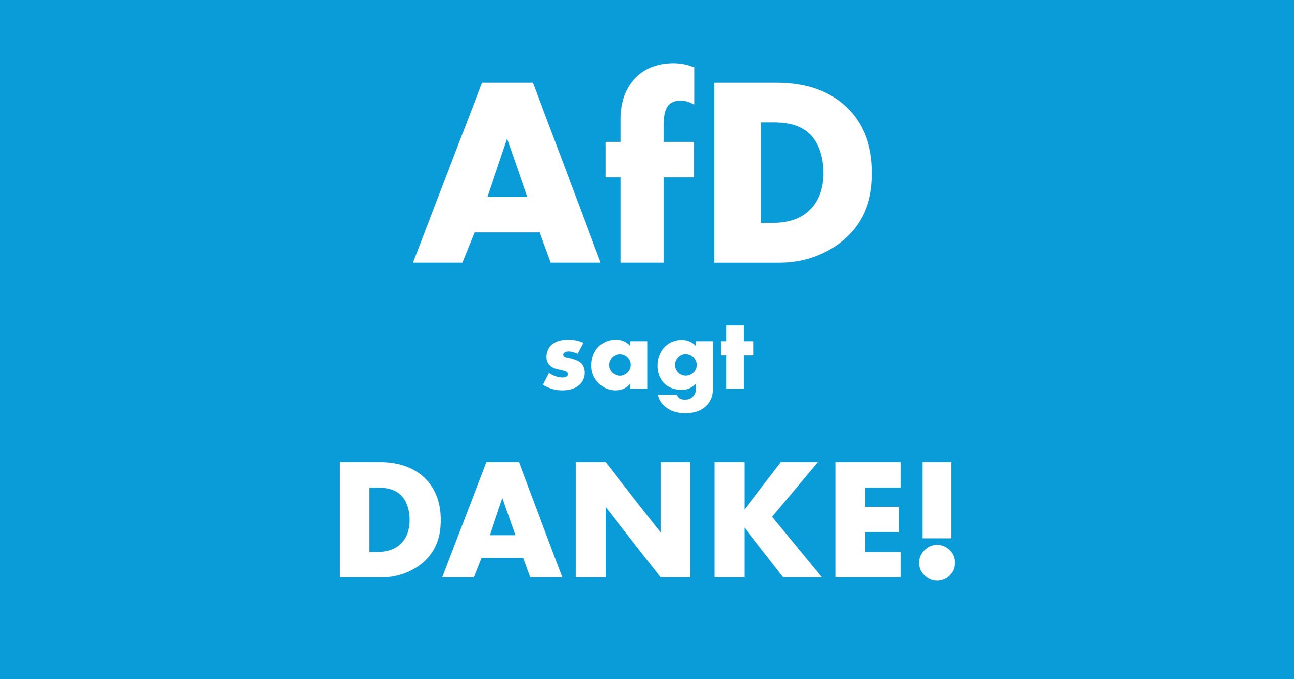 Read more about the article AfD sagt Danke!
