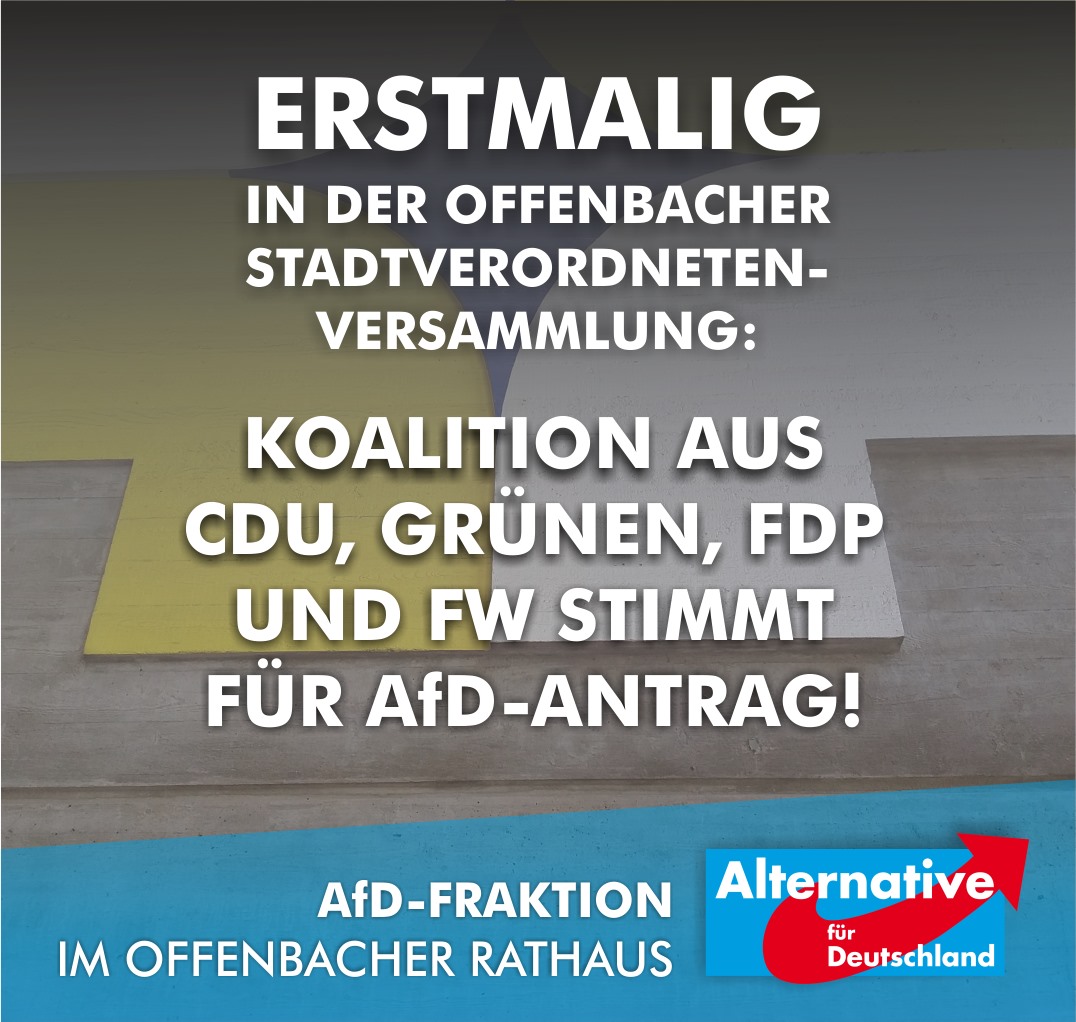 You are currently viewing CDU, Grüne, FDP und FW stimmen für Antrag der AfD!