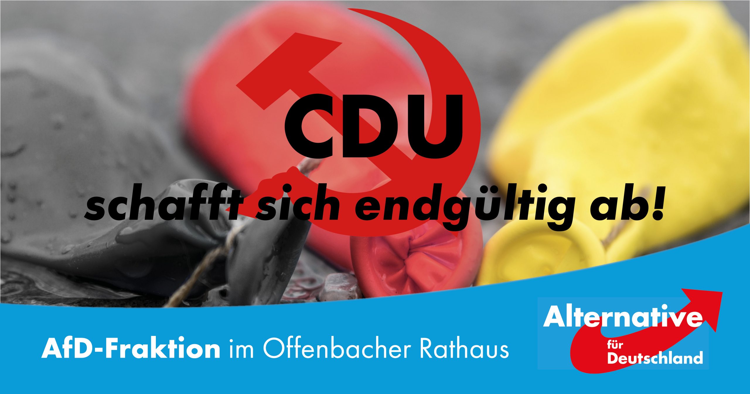 Read more about the article CDU schafft sich endgültig ab!
