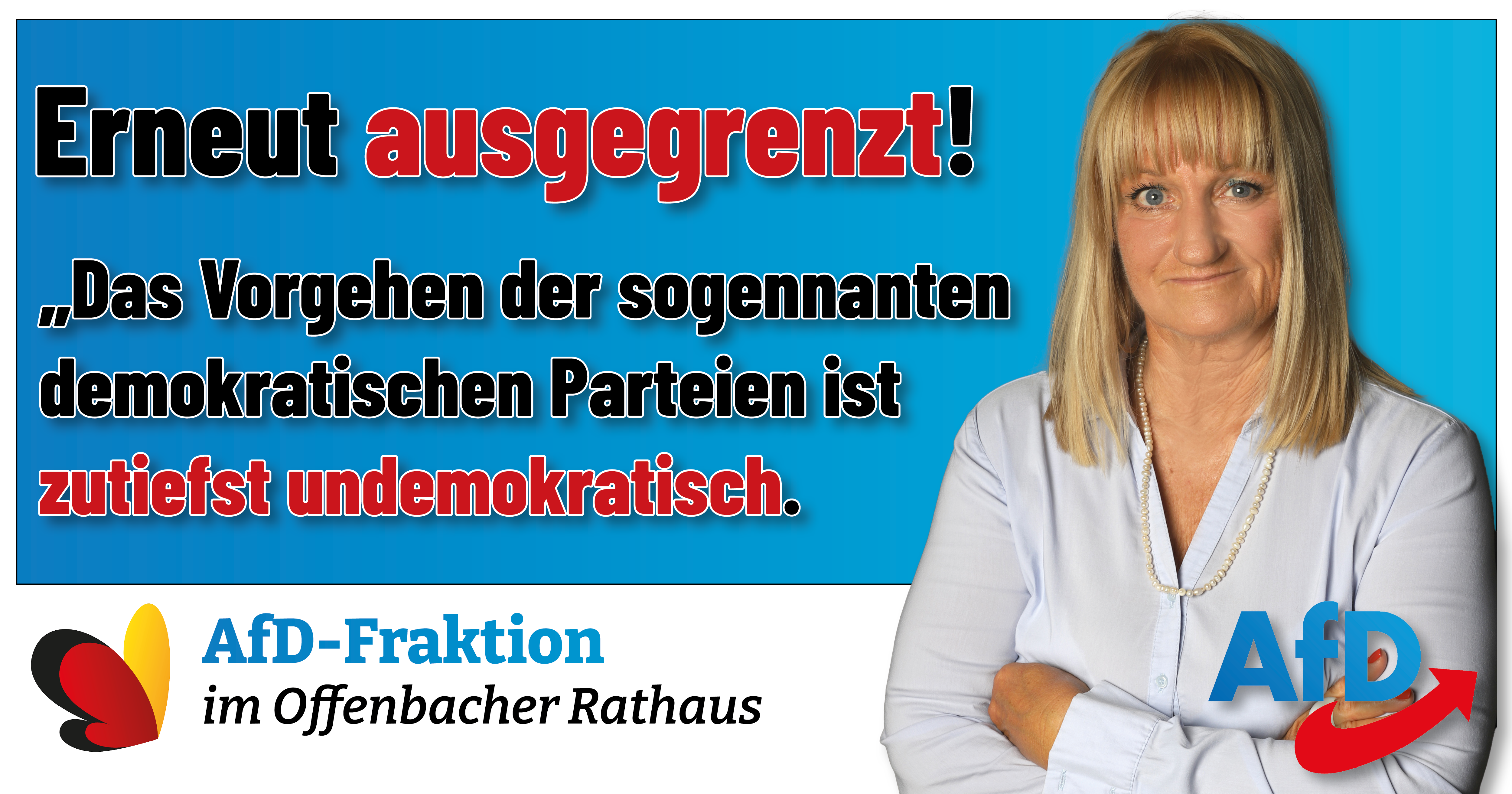 Read more about the article PM AfD OF: Erneute Ausgrenzung der AfD