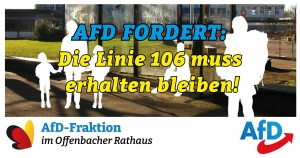 Read more about the article Buslinie 106 muss in Offenbach erhalten bleiben!