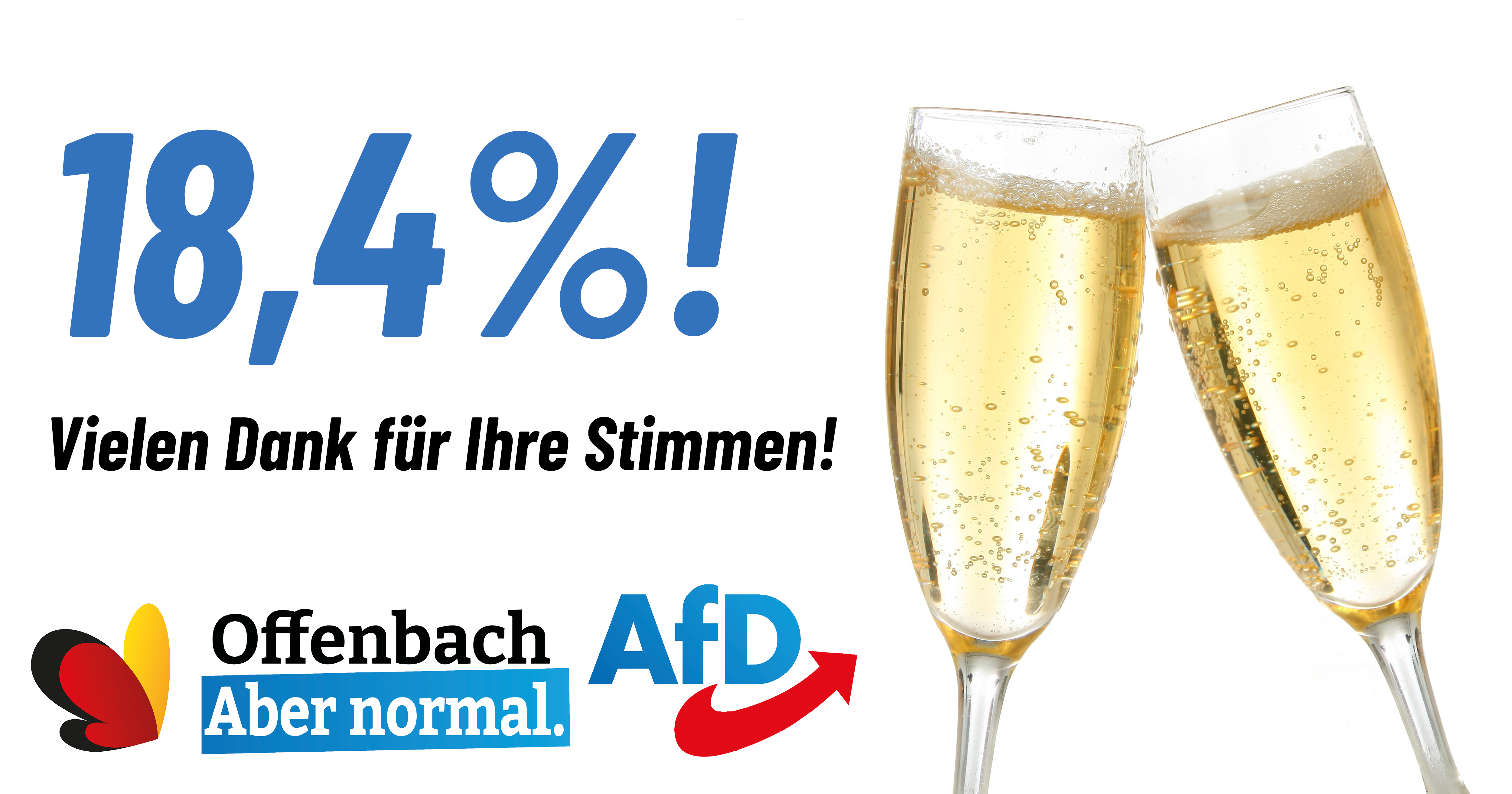 You are currently viewing Offenbacher AfD bedankt sich bei Wählern und Wahlkämpfern