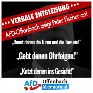 Read more about the article Pressemitteilung vom 11.02.2024: AfD erstattet Anzeige gegen Ex-Eintracht-Präsident Peter Fischer